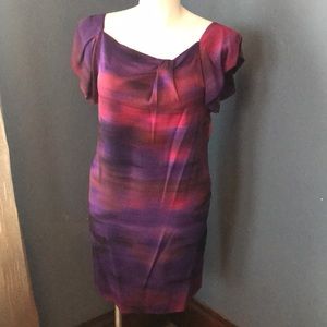 Diane Von Furstenberg 95% silk dress size 12